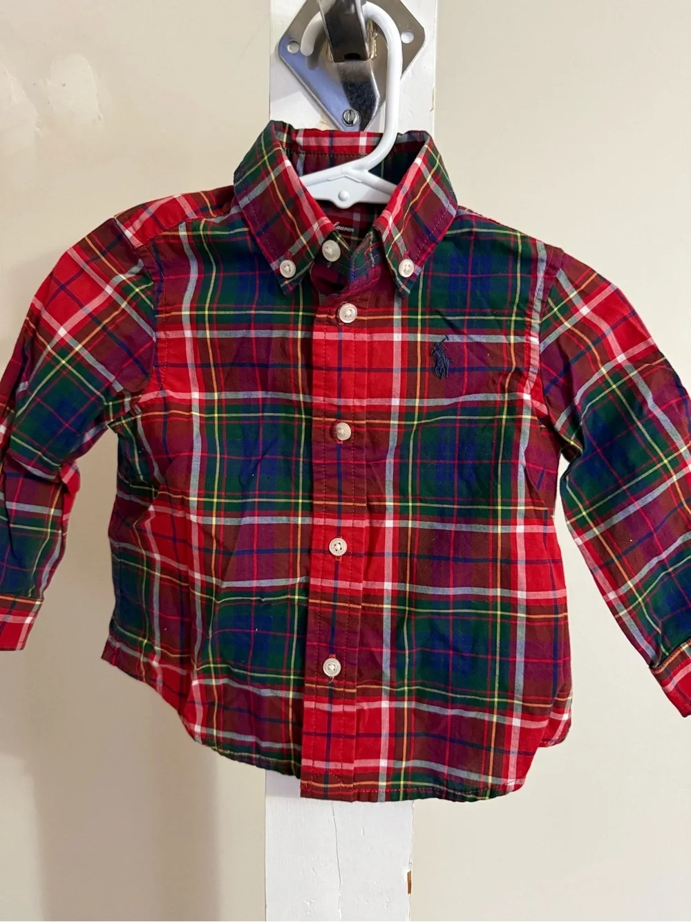 Ralph Lauren Plaid Button Down Shirt